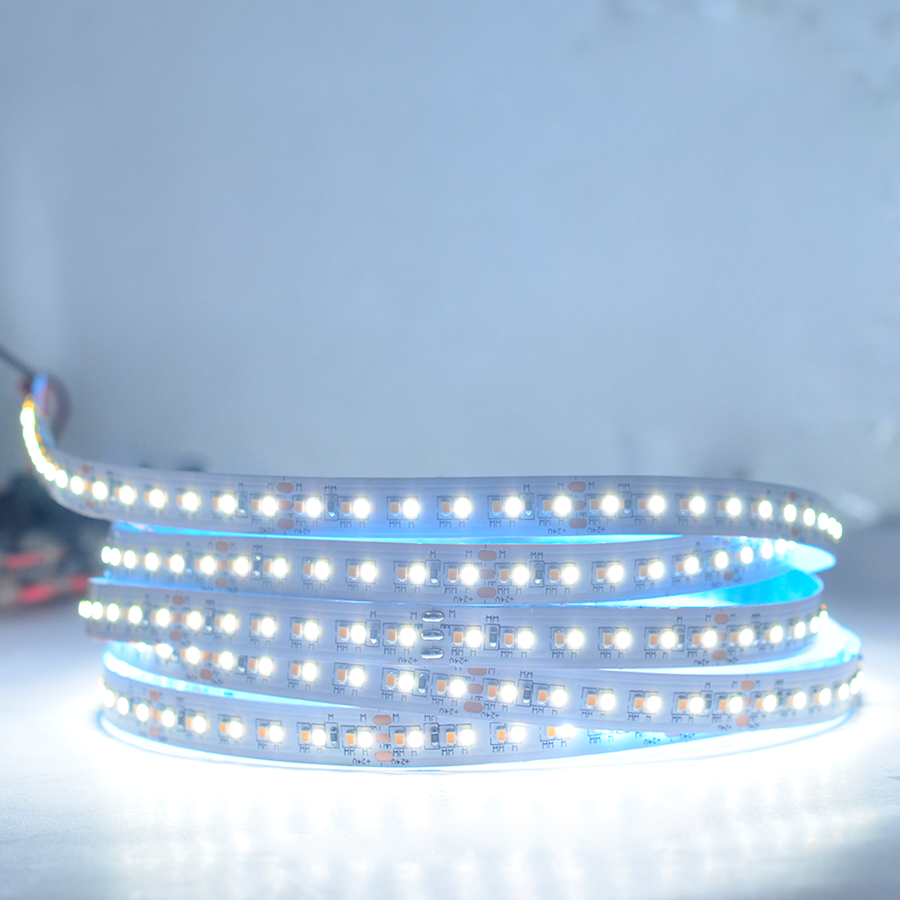 Tunable White SMD2216 240LEDs/M Flexible CCT LED Tape Light - DC24V Tunable White SMD2216 240LEDs/M Flexible CCT LED Tape Light - DC24V